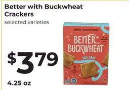Lifethyme Better with Buckwheat Crackers offer