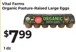 Lifethyme Vital Farms Organic Pasture-Raised Large Eggs offer