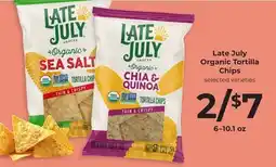 Lifethyme Late July Organic Tortilla Chips offer