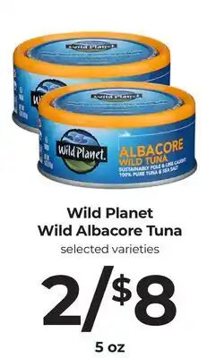 Lifethyme Wild Planet Wild Albacore Tuna offer