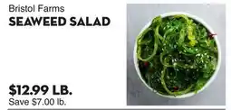 Bristol Farms Bristol Farms SEAWEED SALAD offer