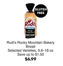 Bristol Farms Rudi's Rocky Mountain Bakery Bread offer