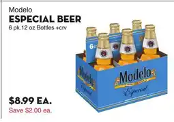 Bristol Farms Modelo ESPECIAL BEER offer