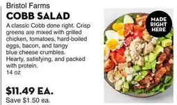 Bristol Farms Bristol Farms COBB SALAD offer