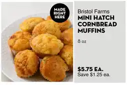 Bristol Farms Bristol Farms MINI HATCH CORNBREAD MUFFINS offer