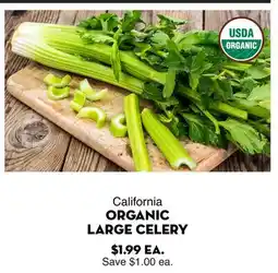 Bristol Farms California ORGANIC LARGE CELERY offer