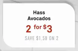Standard Market Hass Avocados offer