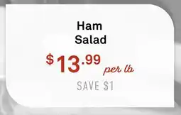 Standard Market Ham Salad offer
