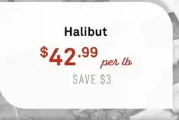 Standard Market Halibut offer