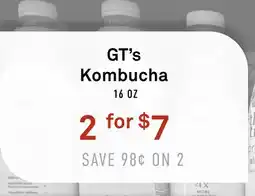 Standard Market GT's Kombucha offer