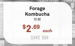 Standard Market Forage Kombucha offer
