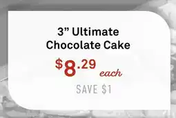 Standard Market 3 Ultimate Chocolate Cake offer