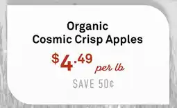 Standard Market Organic Cosmic Crisp Apples offer