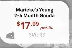 Standard Market Marieke's Young 2-4 Month Gouda offer
