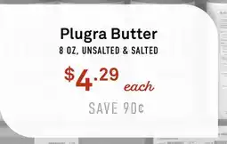 Standard Market Plugra Butter offer