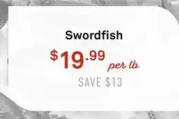 Standard Market Swordfish offer