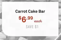 Standard Market Carrot Cake Bar offer