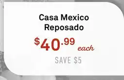 Standard Market Casa Mexico Reposado offer