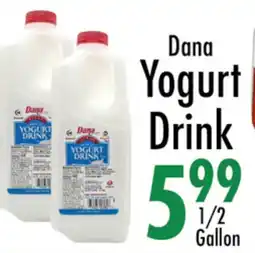 Garden Fresh Market Dana Yogurt Drink offer