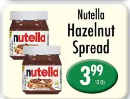 Garden Fresh Market Nutella Hazelnut Spread offer