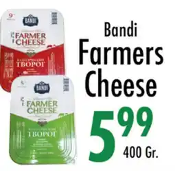 Garden Fresh Market Bandi Farmers Cheese offer