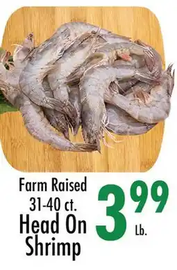 Garden Fresh Market Farm Raised 31-40 ct. Head On Shrimp offer