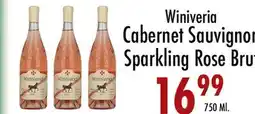 Garden Fresh Market Winiveria Cabernet Sauvignon Sparkling Rose Brute offer