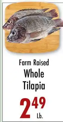 Garden Fresh Market Farm Raised Whole Tilapia offer