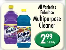 Garden Fresh Market All Varieties Fabuloso Multipurpose Cleaner offer