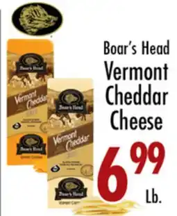 Garden Fresh Market Boar's Head Vermont Cheddar Cheese offer
