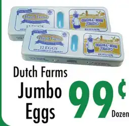 Garden Fresh Market Dutch Farms Jumbo Eggs offer