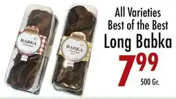 Garden Fresh Market All Varieties Best of the Best Long Babka offer