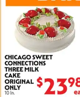 La Chiquita Food Market CHICAGO SWEET CONNECTIONS THREE MILK CAKE offer