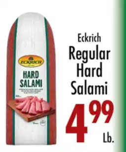 Garden Fresh Market Eckrich Regular Hard Salami offer