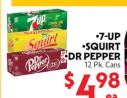 La Chiquita Food Market •7-UP •SQUIRT •DR PEPPER offer