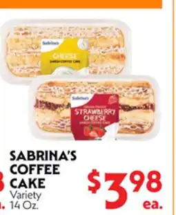 La Chiquita Food Market SABRINA'S COFFEE CAKE offer