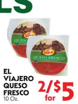 La Chiquita Food Market EL VIAJERO QUESO FRESCO offer