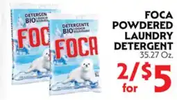 La Chiquita Food Market FOCA POWDERED LAUNDRY DETERGENT offer