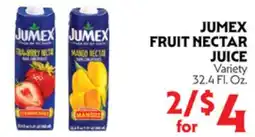 La Chiquita Food Market JUMEX FRUIT NECTAR JUICE offer