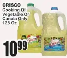 Food Universe Crisco cooking oil vegetable or canola only offer