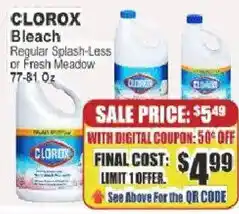 Food Universe Clorox bleach offer