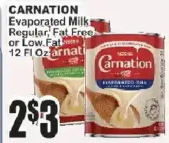 Food Universe Carnation evaporated milk offer