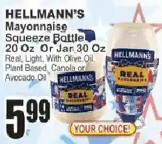 Food Universe Hellmann's mayonnaise squeeze bottle offer