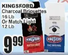Food Universe Kingsford charcoal briquettes or match light offer