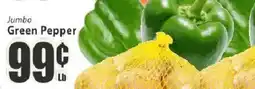 Food Universe Jumbo Green Pepper offer