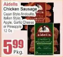 Food Universe Aidells Chicken Sausage offer