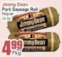 Food Universe Jimmy Dean pork sausage roll regular offer