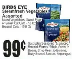 Food Universe Birds Eye Steamfresh Vegetables Assorted offer