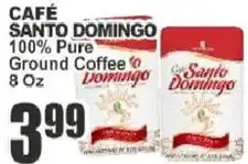 Food Universe Cafe Santo Domingo ground coffee offer