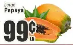 Food Universe Large Papaya offer